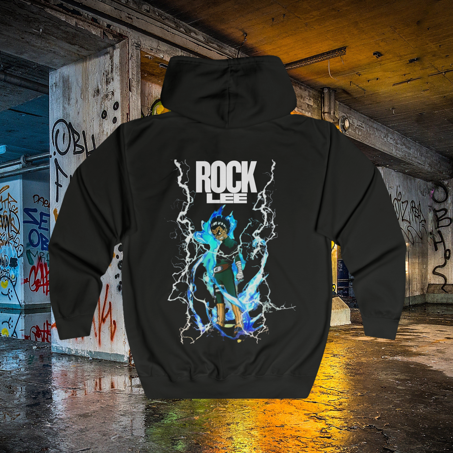 Rock Lee Zip Up Hoodie