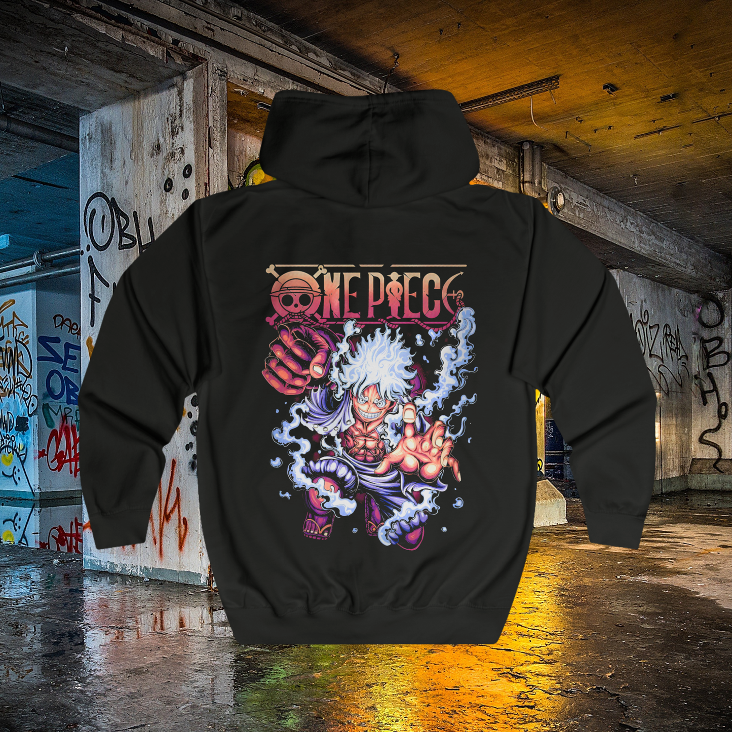 One Piece Zip Up Hoodie