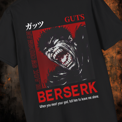 Berserk - Guts Scream | Anime Graphic Tee