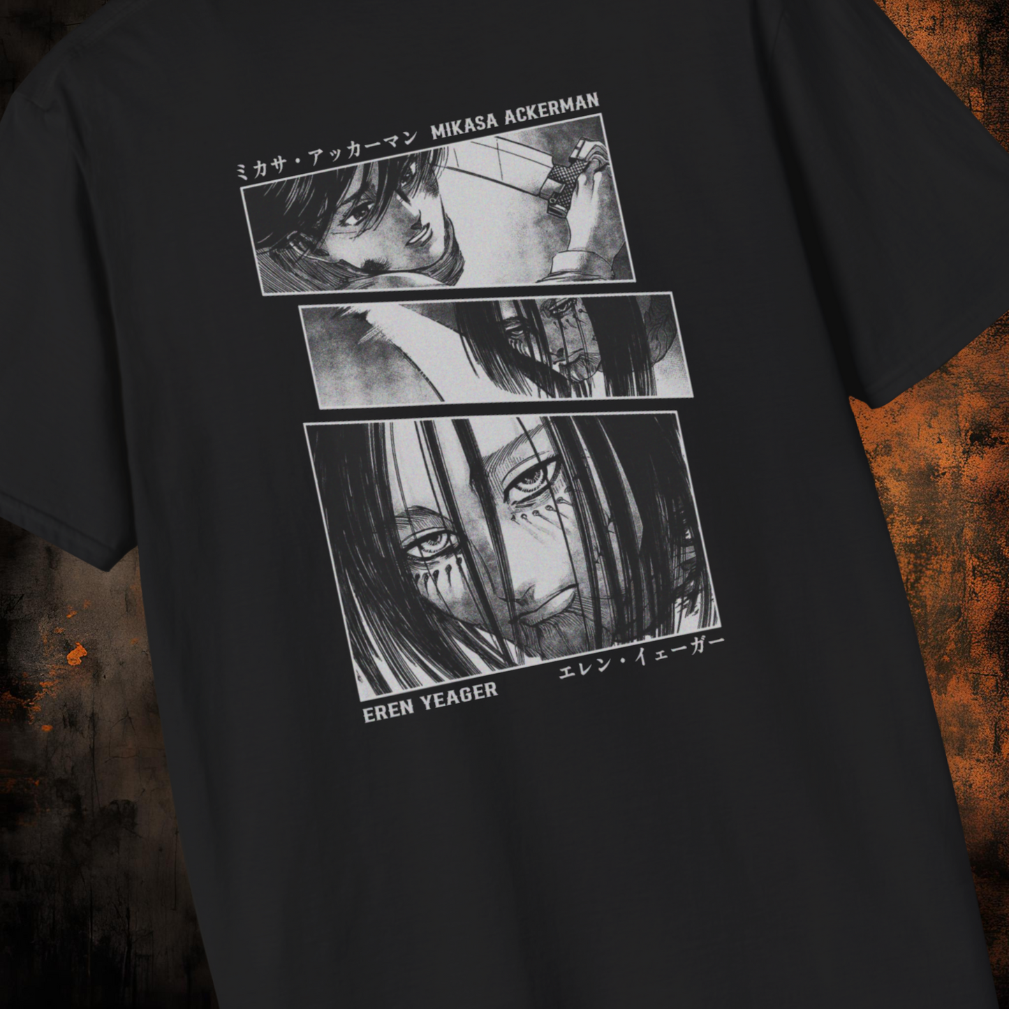 Attack on Titan - Eren and Mikasa - The End | Anime Graphic Tee