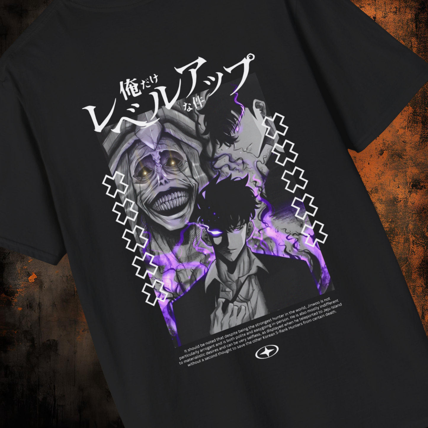 Solo Leveling - Sung Jinwoo - Purple | Anime Graphic Tee