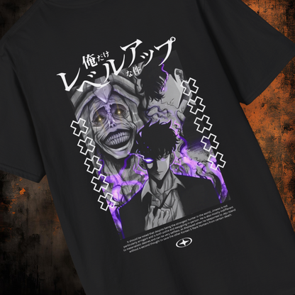 Solo Leveling - Sung Jinwoo - Purple | Anime Graphic Tee