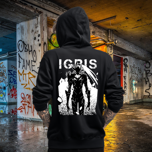 Solo Leveling Igris Full Zip Up Hoodie