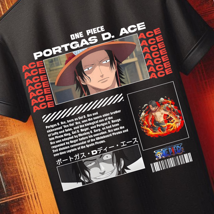 One Piece - Ace | Anime Graphic Tee