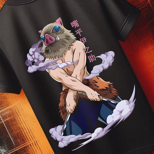 Demon Slayer - Inosuke Hashibira Tshirt v2 | Anime Graphic Tee