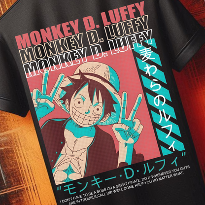 One Piece - Luffy v2 | Anime Graphic Tee