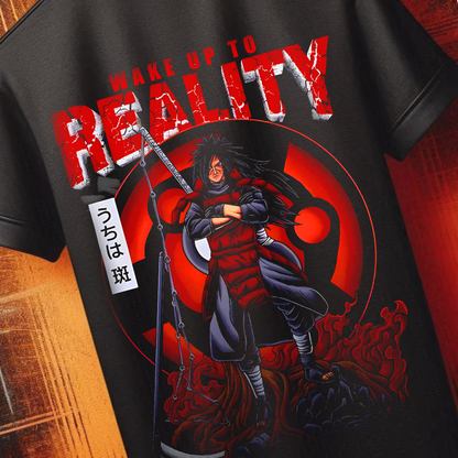 Naruto - Madara - Wake up to Reality | Anime Graphic Tee