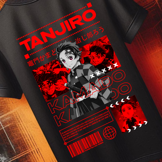 Demon Slayer - Tanjiro Kamado | Anime Graphic Tee