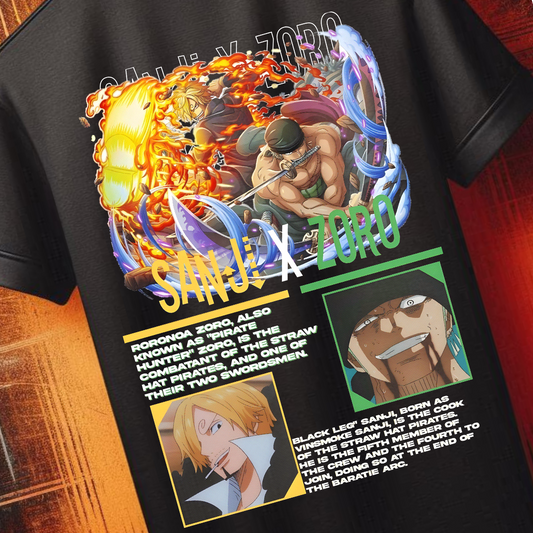 One Piece - Zoro vs Sanji | Anime Graphic Tee
