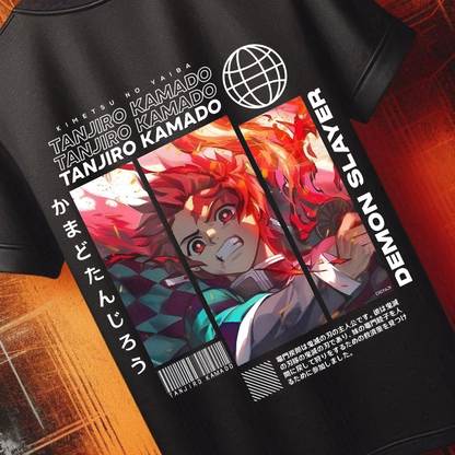 Demon Slayer - Tanjiro Kamado v5 | Anime Graphic Tee