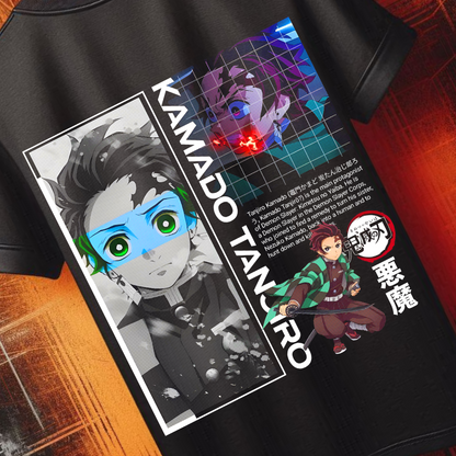 Demon Slayer - Tanjiro Kamado v4 | Anime Graphic Tee