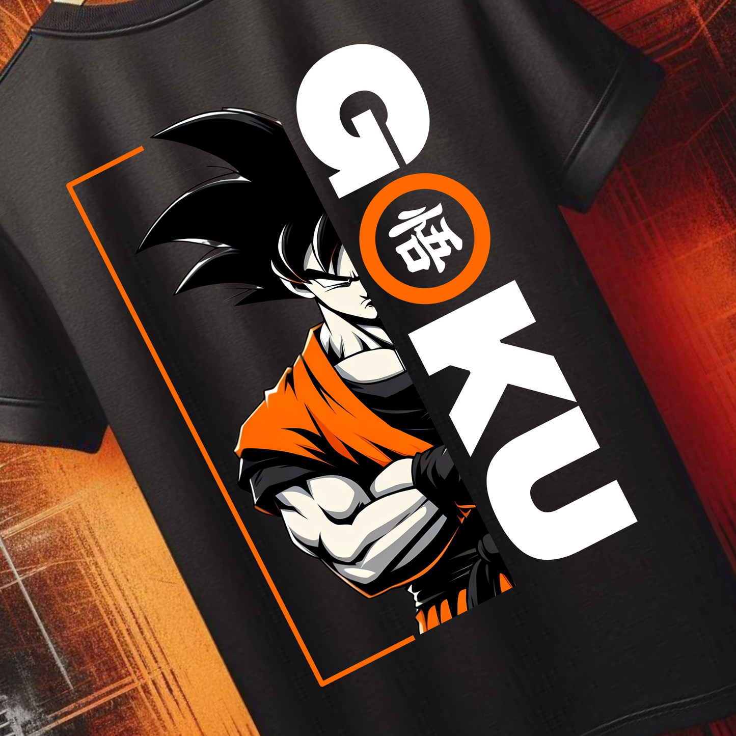 Dragon Ball - Goku v4 - Black | Anime Graphic Tee