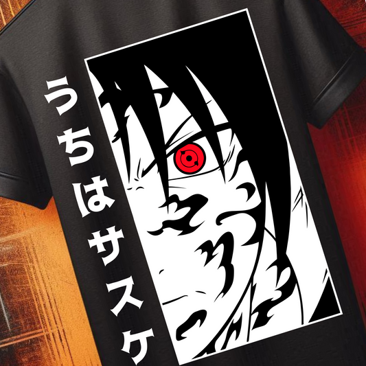 Naruto - Sasuke Uchiha - Curse Mark | Anime Graphic Tee