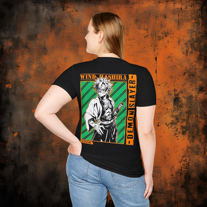 Demon Slayer - Sanemi Shinazugawa Tshirt | Anime Graphic Tee