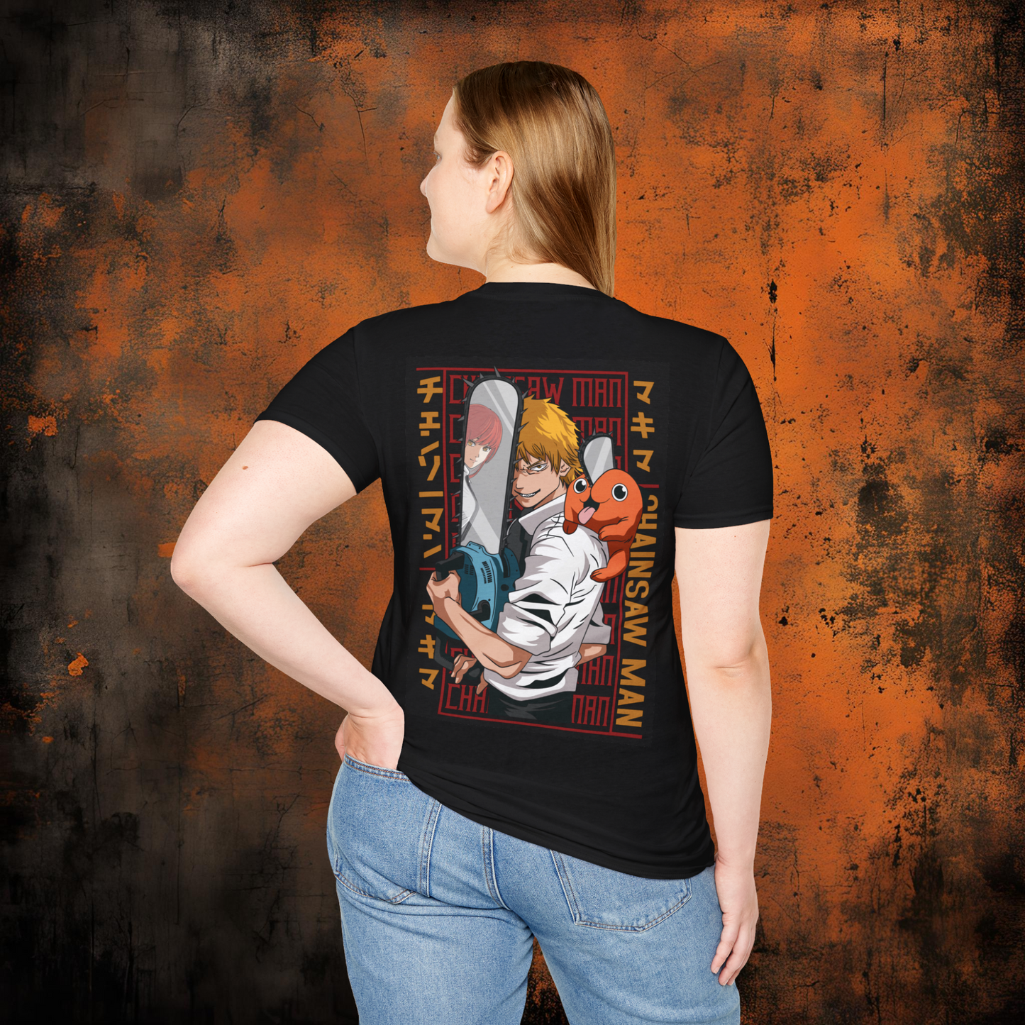 Chainsaw Man - Denji Pochita Makima | Anime Graphic Tee