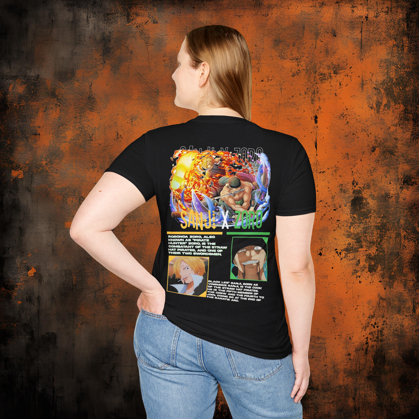 One Piece - Zoro vs Sanji | Anime Graphic Tee