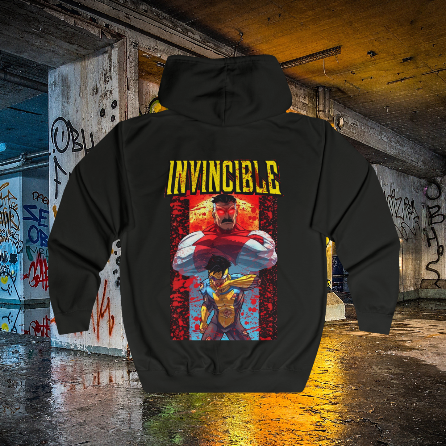 Invincible Full Zip Up Hoodie