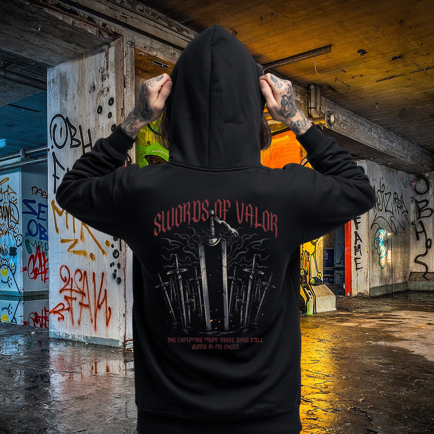 Berserk - Swords of Valor Full Zip Up Hoodie