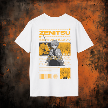 Demon Slayer - Zenitsu Agatsuma Tshirt v5 | Anime Graphic Tee