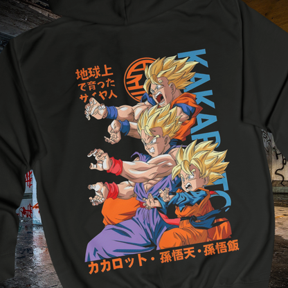 Dragon Ball Zip Up Hoodie