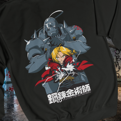 Full Metal Alchemist Zip Up Hoodie - Brothers