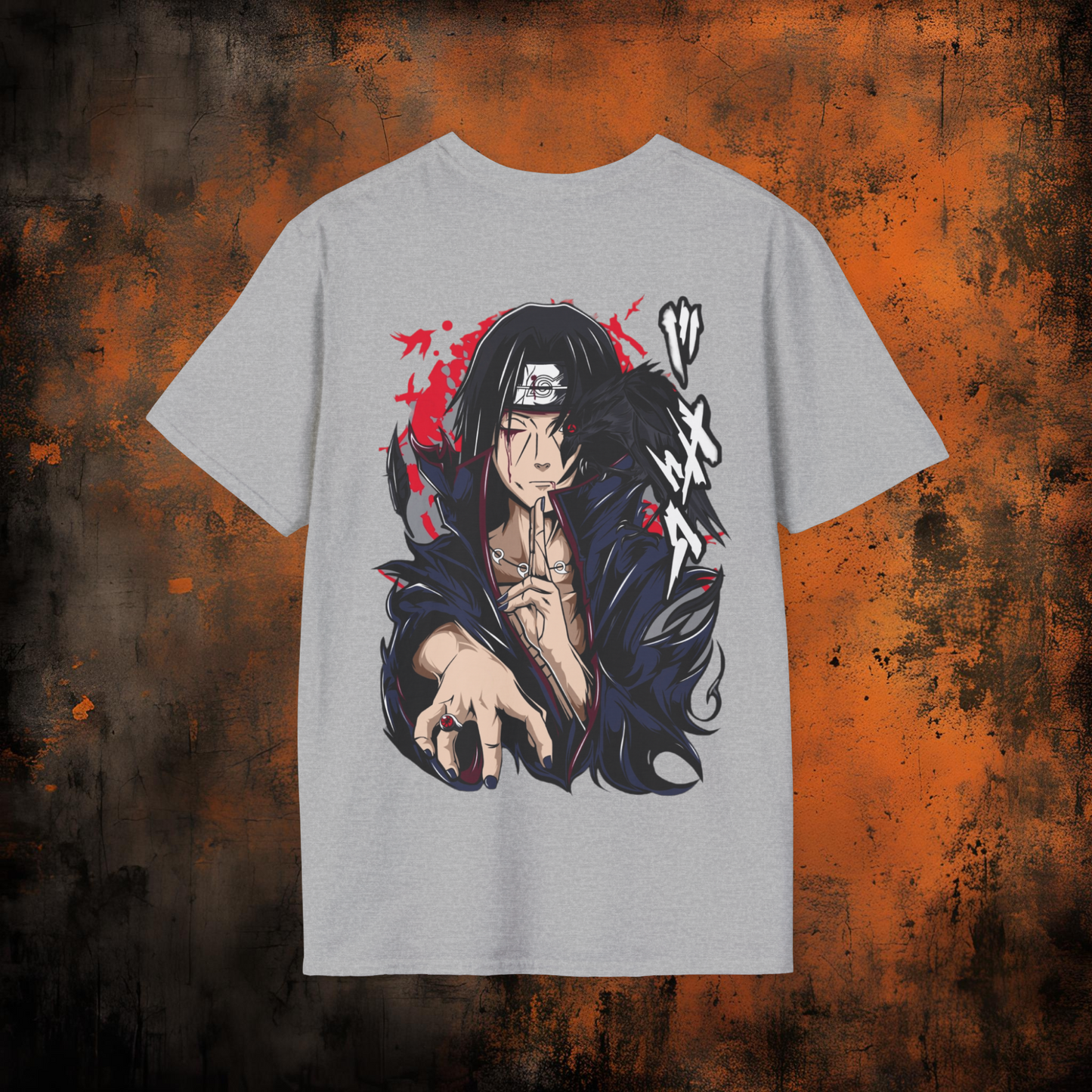 Naruto - Itachi Uchiha - Crows | Anime Graphic Tee