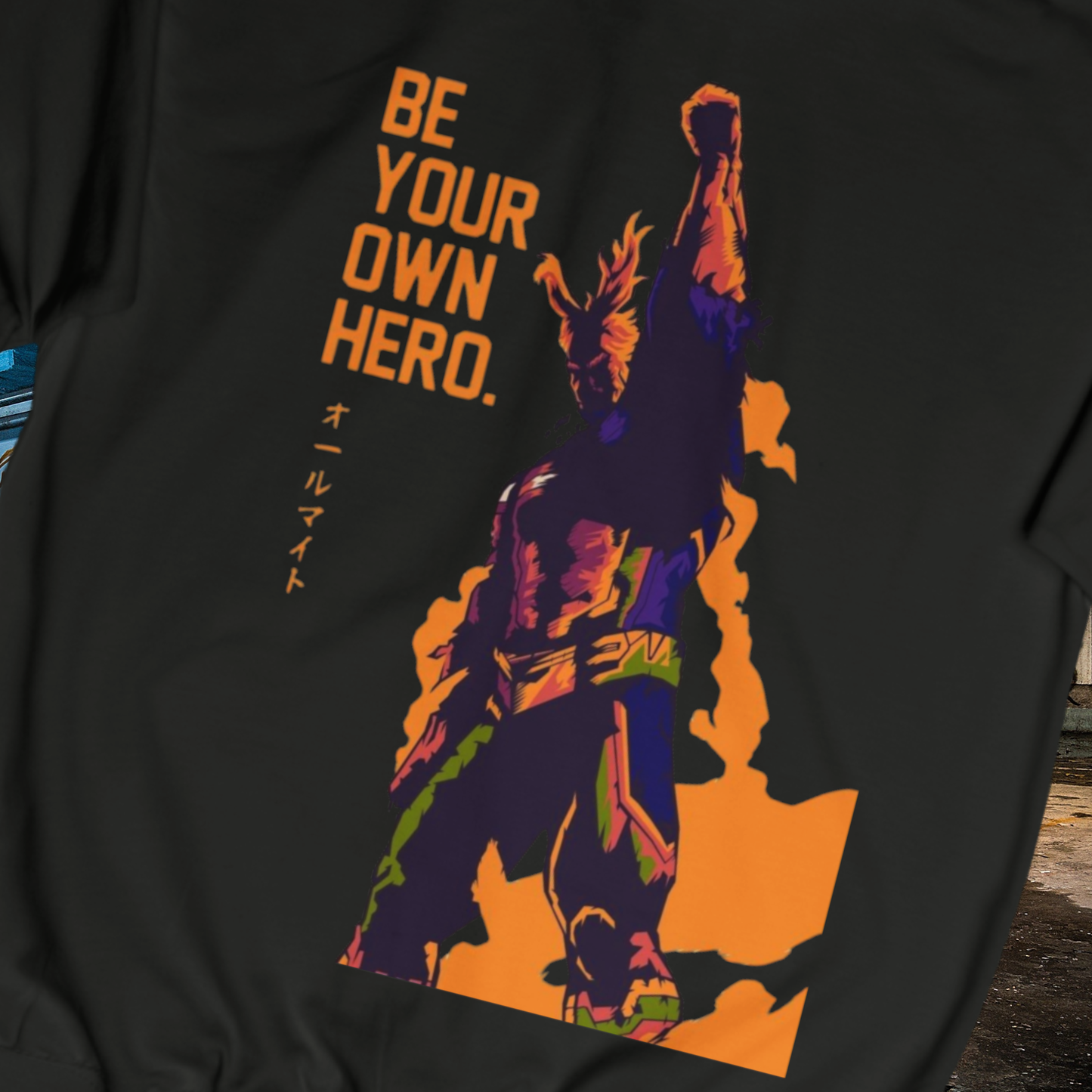 My Hero Academia - All Might Full Zip Up Hoodie