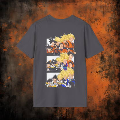 Dragon Ball Z - Saiyans Big 3 | Anime Graphic Tee