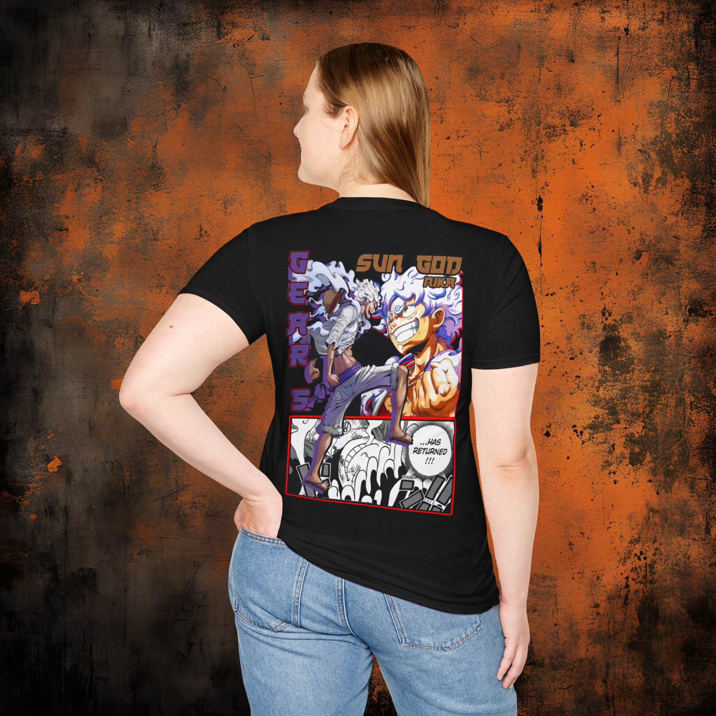 One Piece - Luffy - Sun God | Anime Graphic Tee