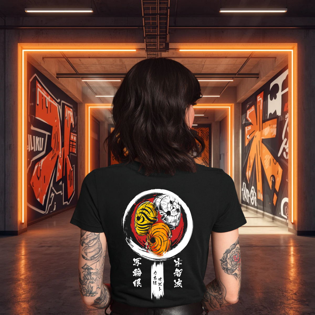 Masks Con T-shirt – alternate product view