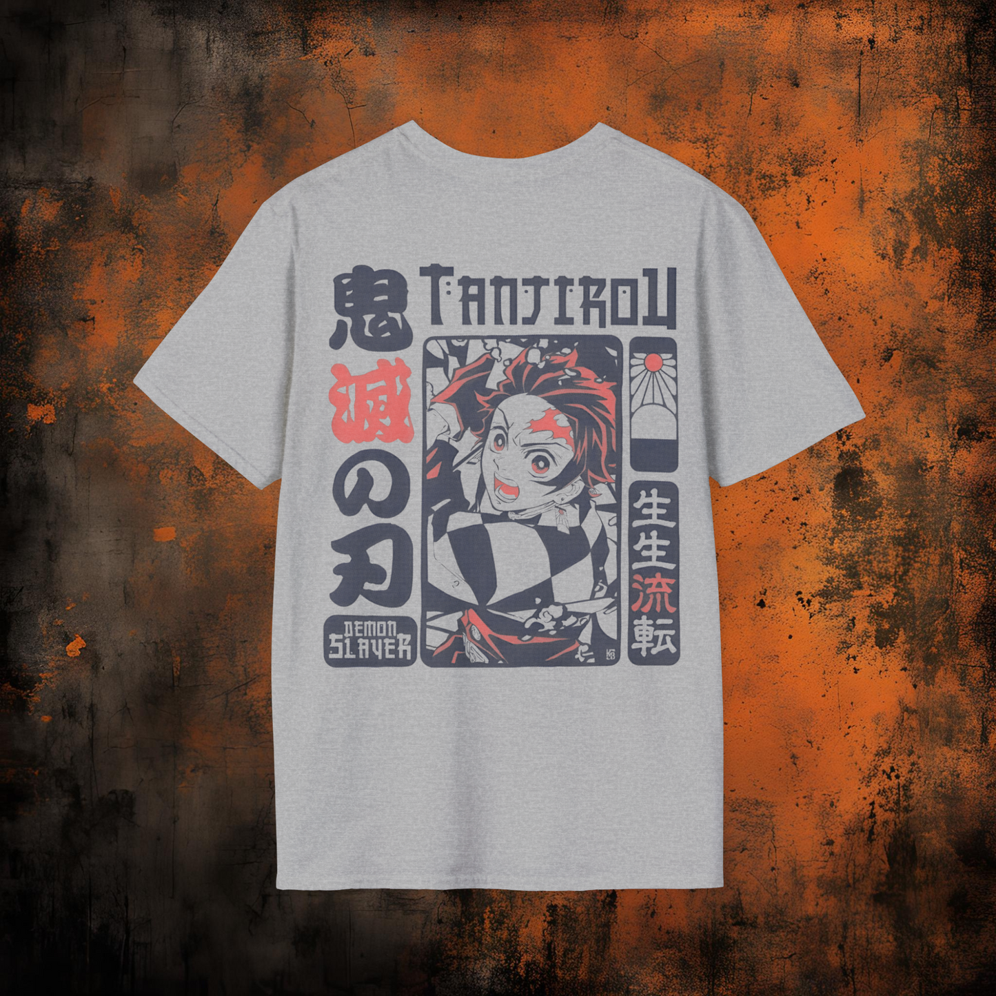 Demon Slayer - Tanjiro Kamado White Tee 2 | Anime Graphic Tee