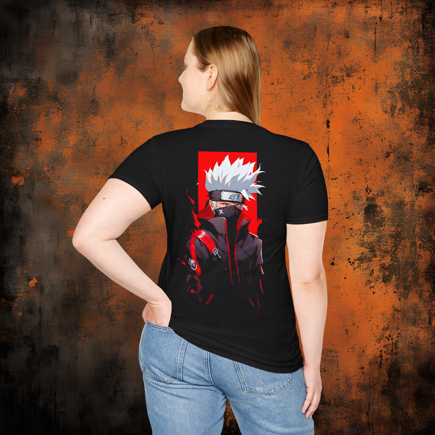 Naruto - Kakashi AI Design | Anime Graphic Tee