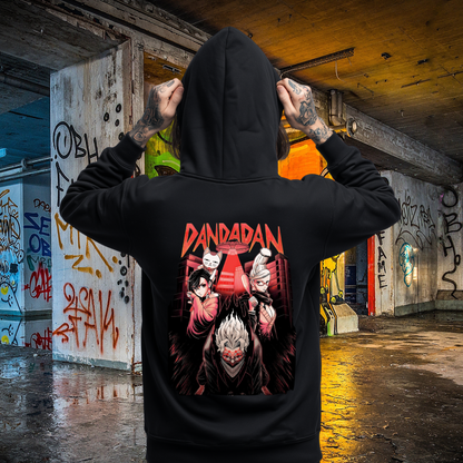 Dan Da Dan Full Zip Up Hoodie
