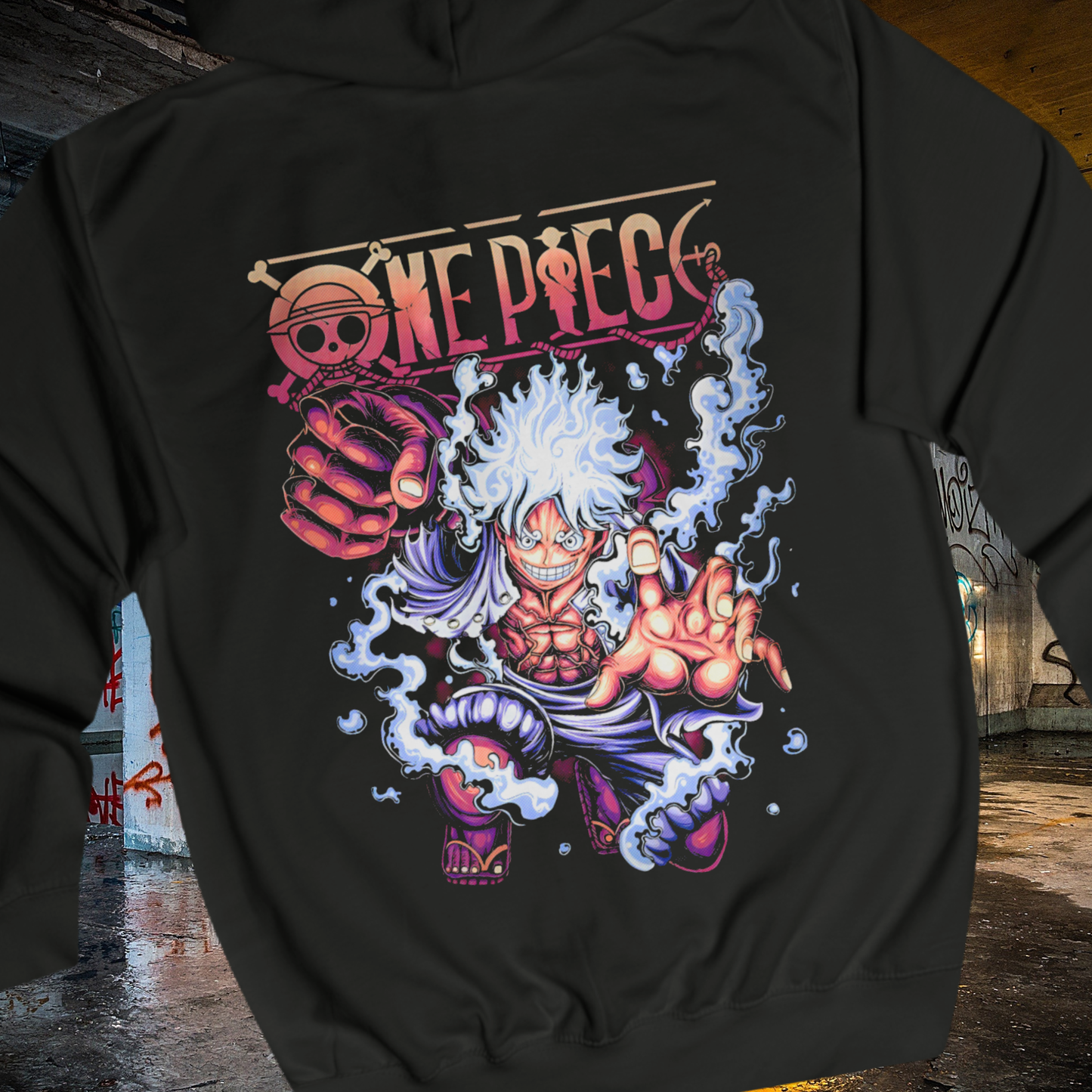 One Piece Zip Up Hoodie