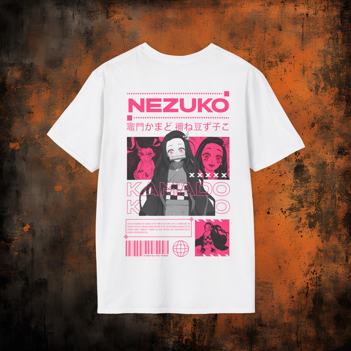 Demon Slayer - Nezuko Kamado Tshirt | Anime Graphic Tee