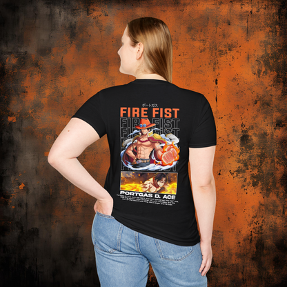 One Piece - Ace - Fire Fist | Anime Graphic Tee