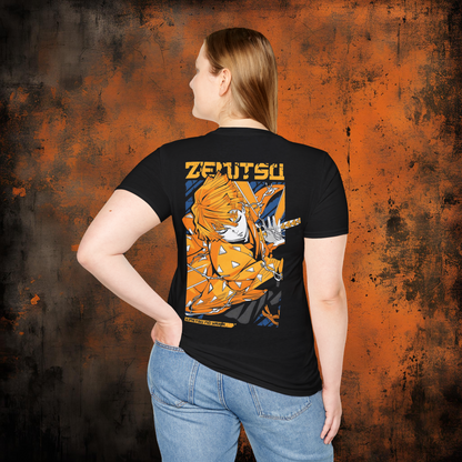 Demon Slayer - Zenitsu Agatsuma Tshirt v3 | Anime Graphic Tee