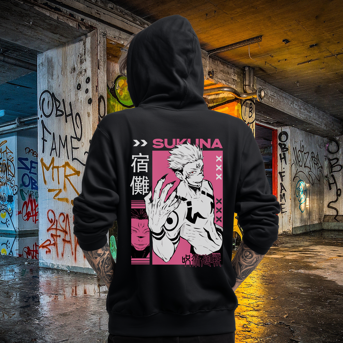 Jujutsu Kaisen Zip Up Hoodie