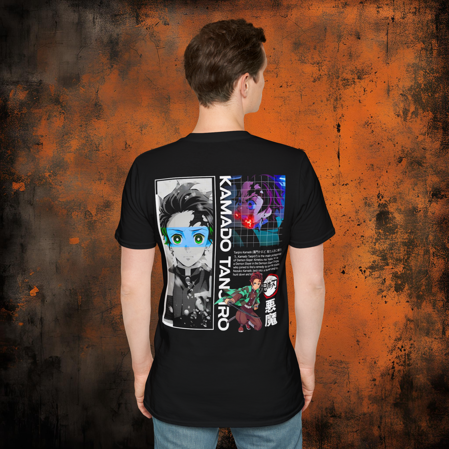 Demon Slayer - Tanjiro Kamado v4 | Anime Graphic Tee