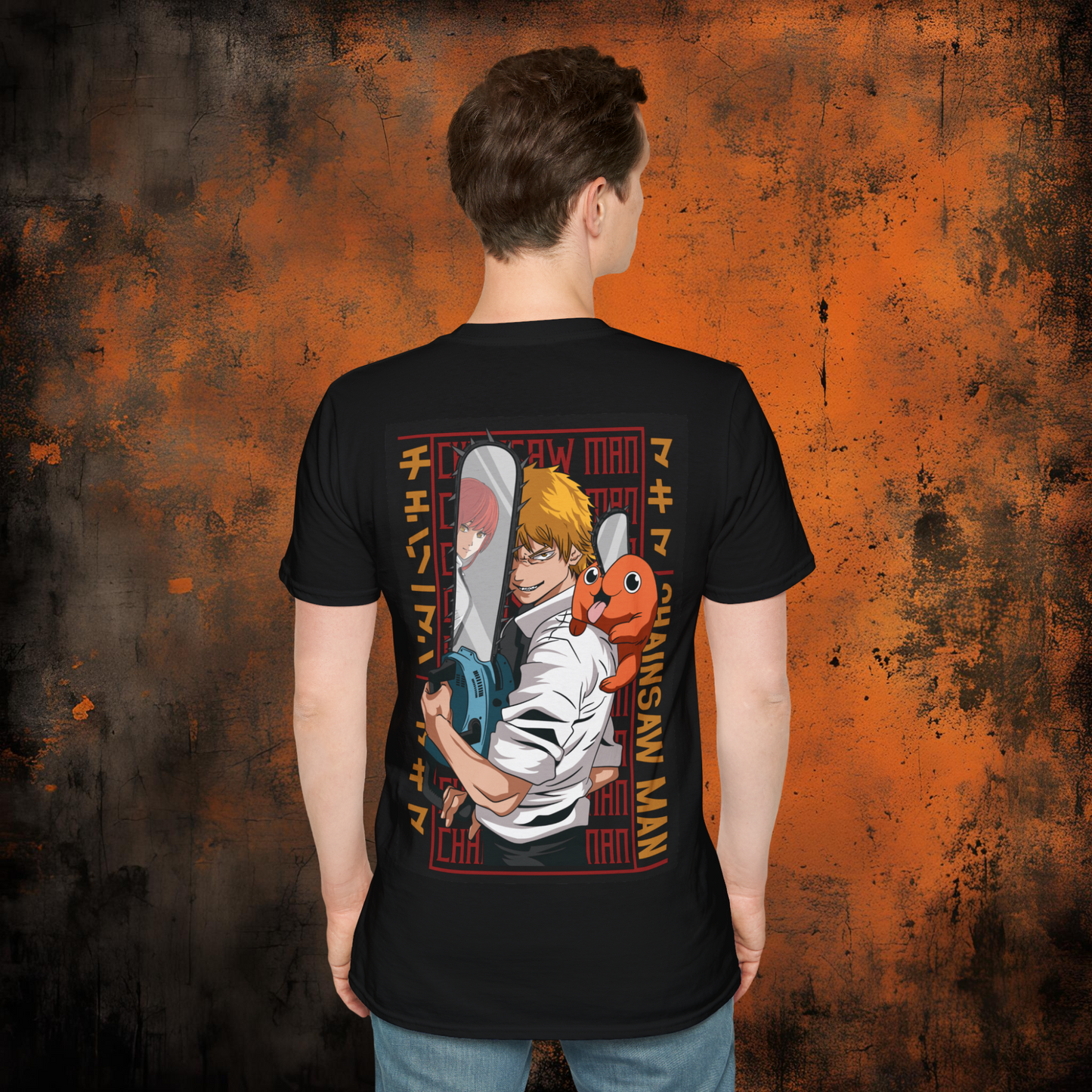 Chainsaw Man - Denji Pochita Makima | Anime Graphic Tee