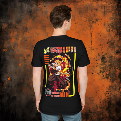 Demon Slayer - Kyojuro Rengoku Tshirt v3 | Anime Graphic Tee