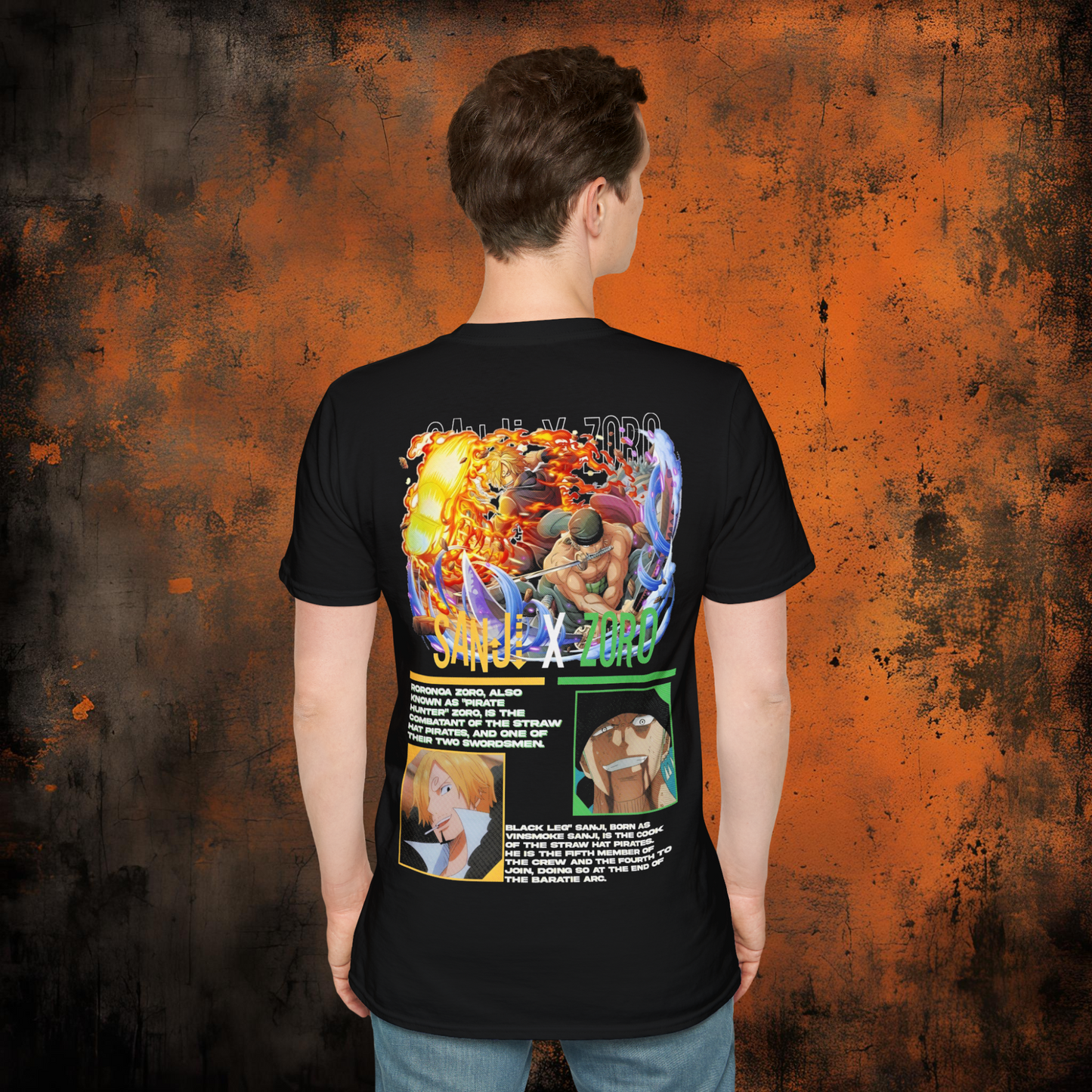 One Piece - Zoro vs Sanji | Anime Graphic Tee