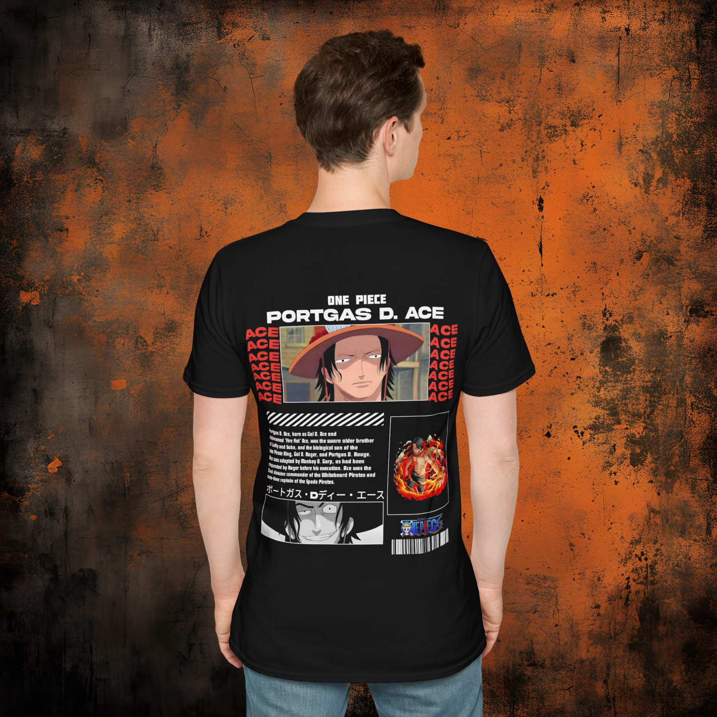 One Piece - Ace | Anime Graphic Tee