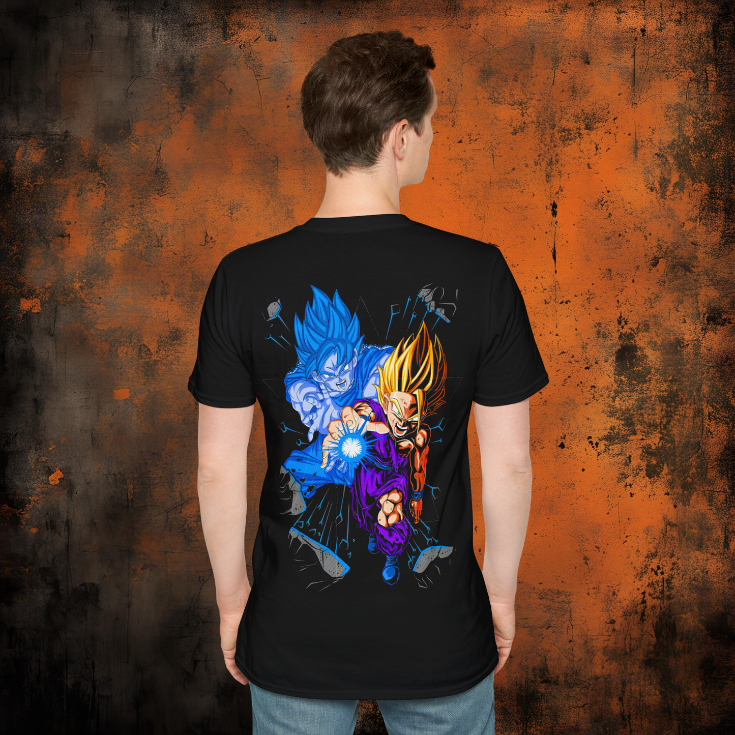 Dragon Ball Z - Goku Gohan Kamehameha | Anime Graphic Tee