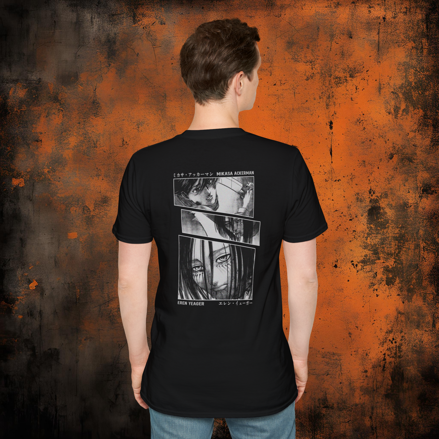 Attack on Titan - Eren and Mikasa - The End | Anime Graphic Tee