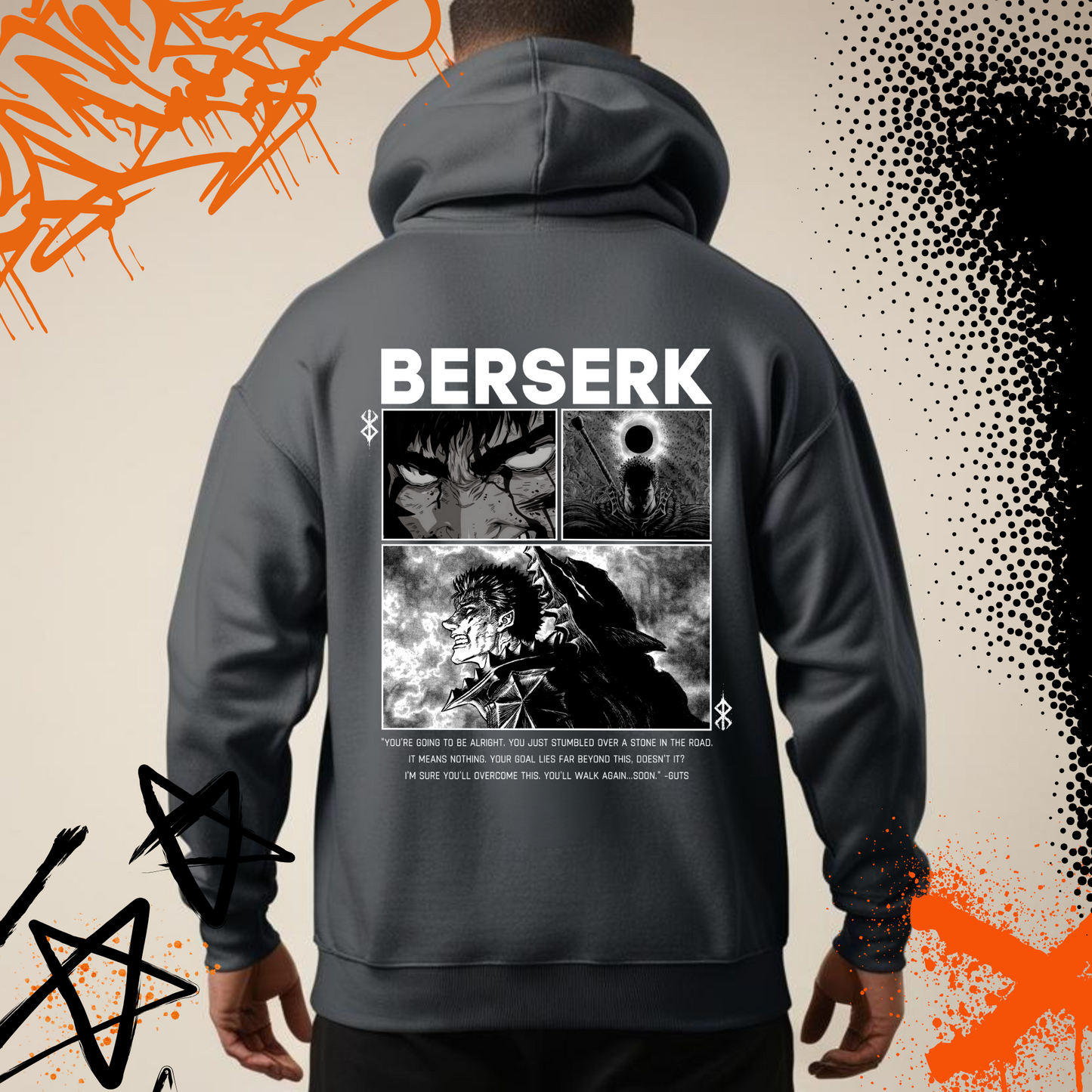 Berserk Panel Hoodie