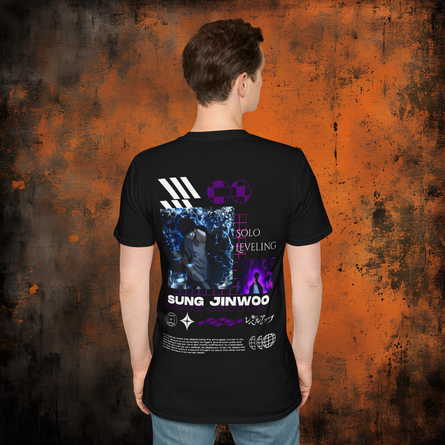 Solo Leveling -  Sung Jin-woo v2 | Anime Graphic Tee