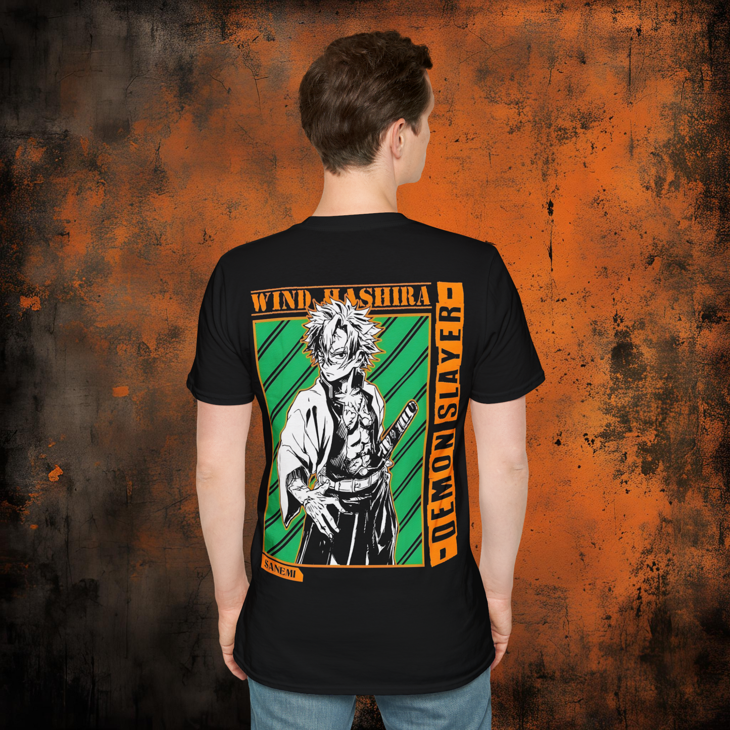 Demon Slayer - Sanemi Shinazugawa Tshirt | Anime Graphic Tee