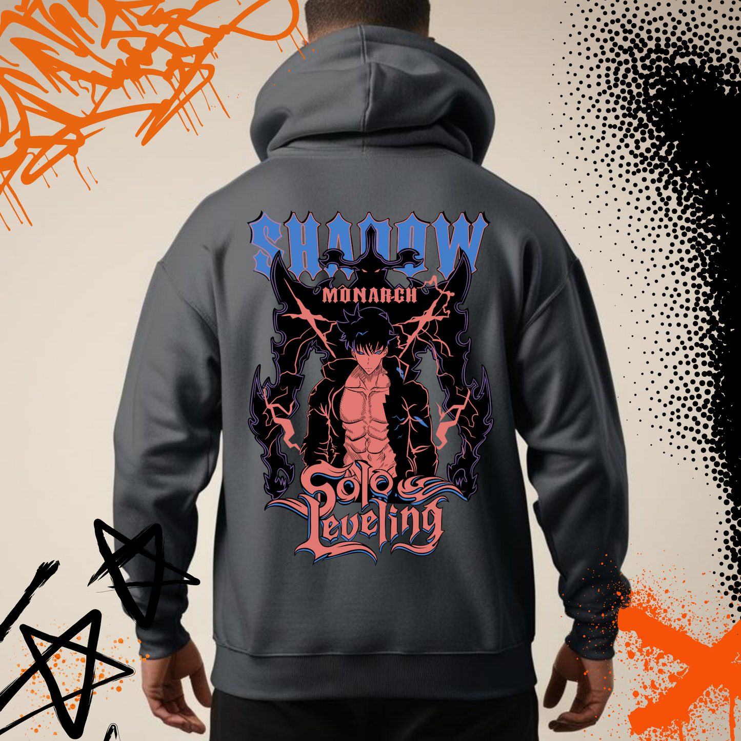Solo Leveling - Shadow Monarch Hoodie