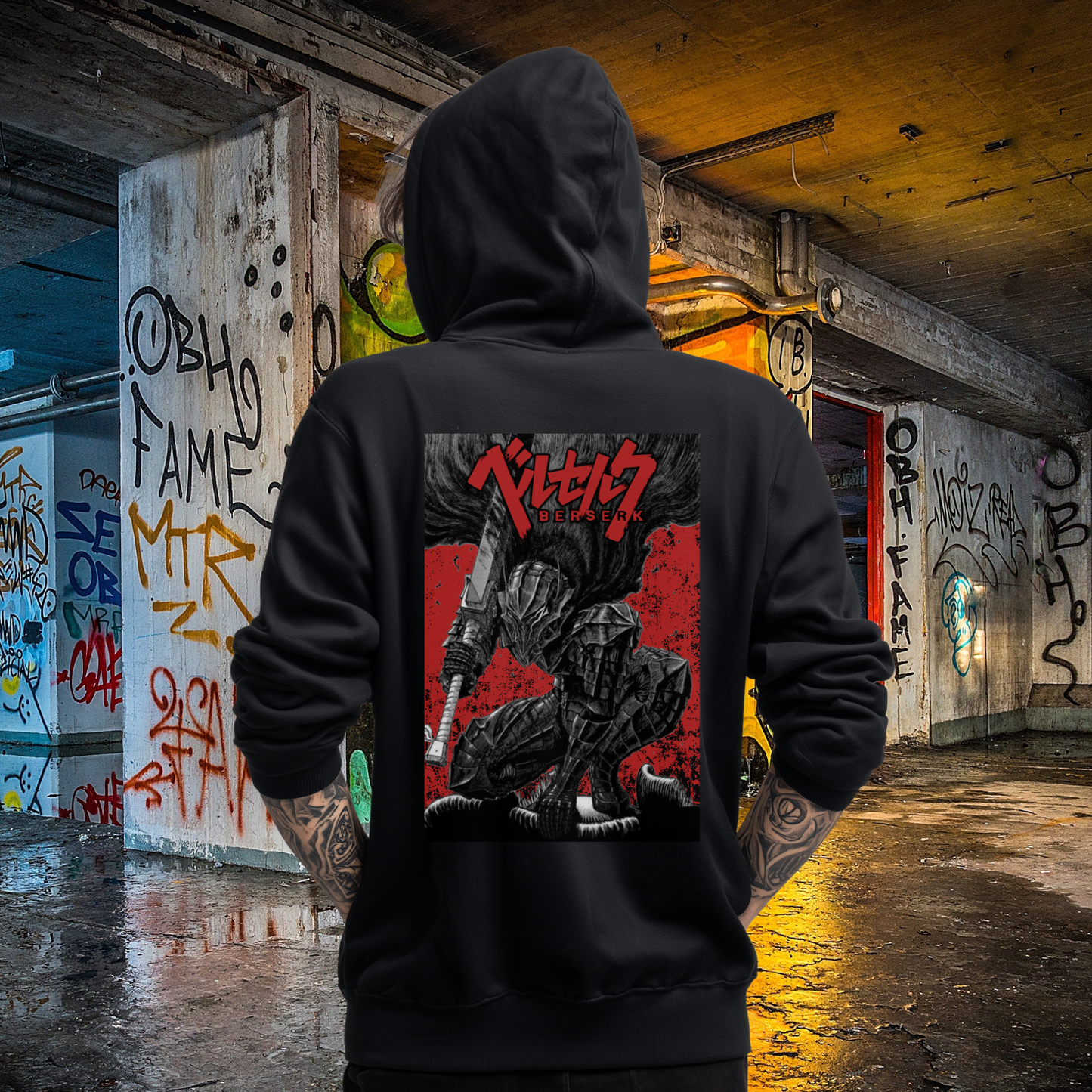 Berserk  Zip Up Hoodie